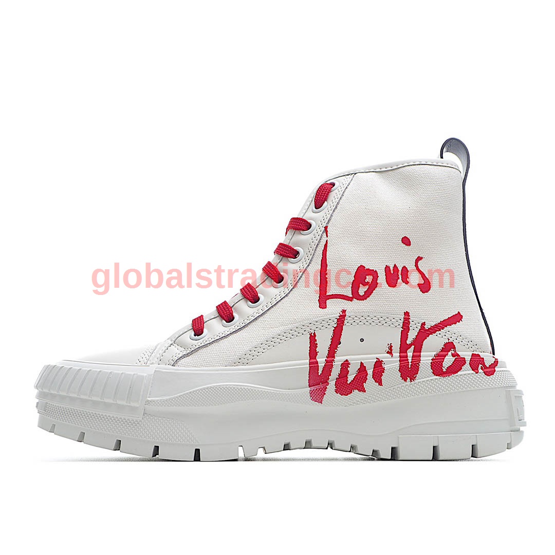 LV Squad Shoes High-Top Sneakers